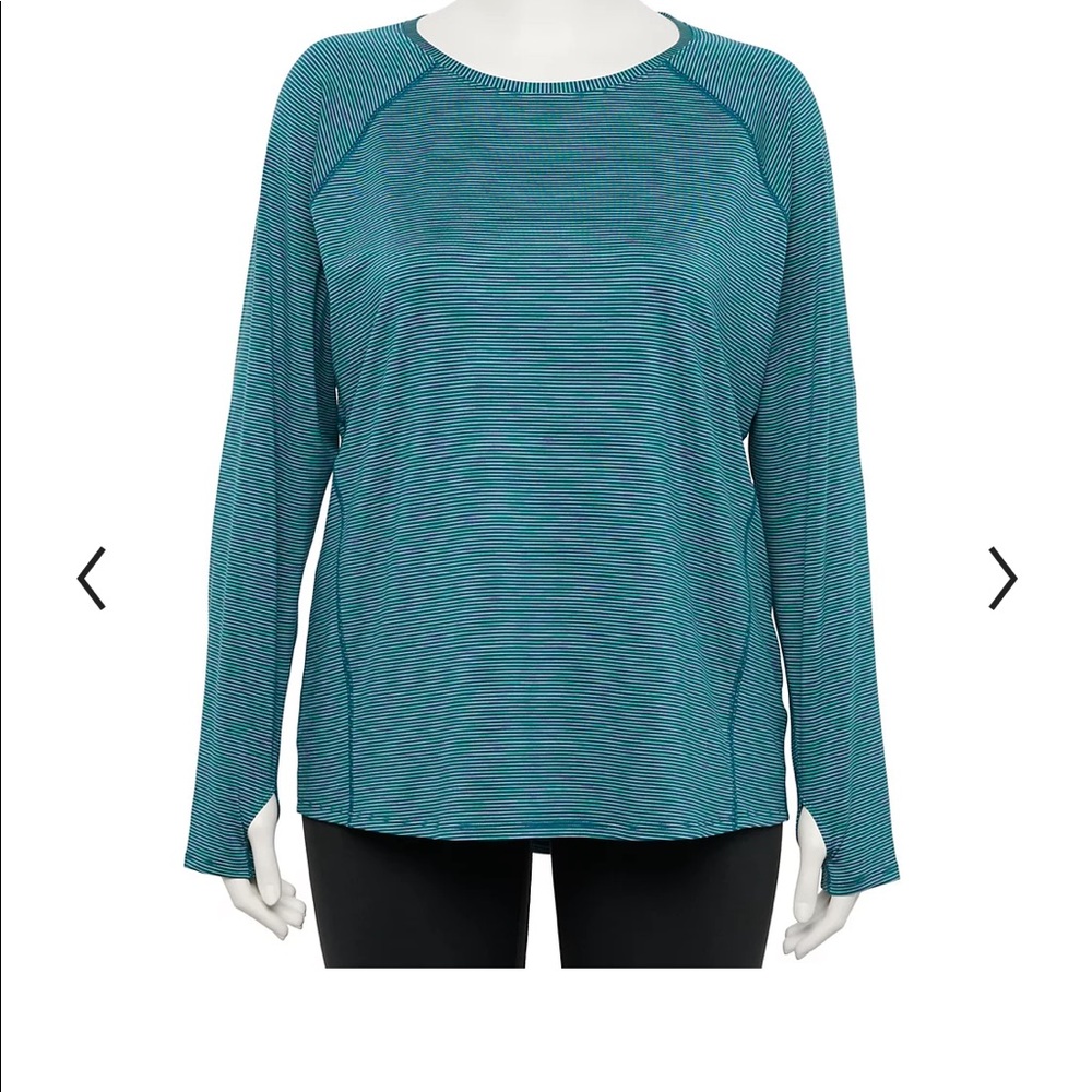 Plus Size Tek Gear® Performance Core Long Sleeve Tee